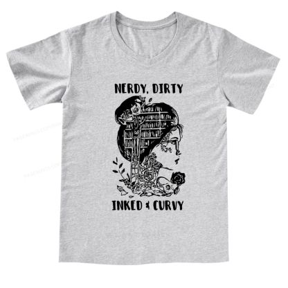 Pagewings A Well Read Woman Is A Dangerous Creature Shirt V-neck T-shirt