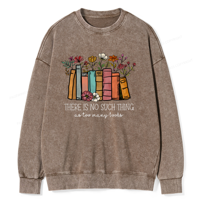 Pagewings Such A Thing Unisex Washed Sweatshirt