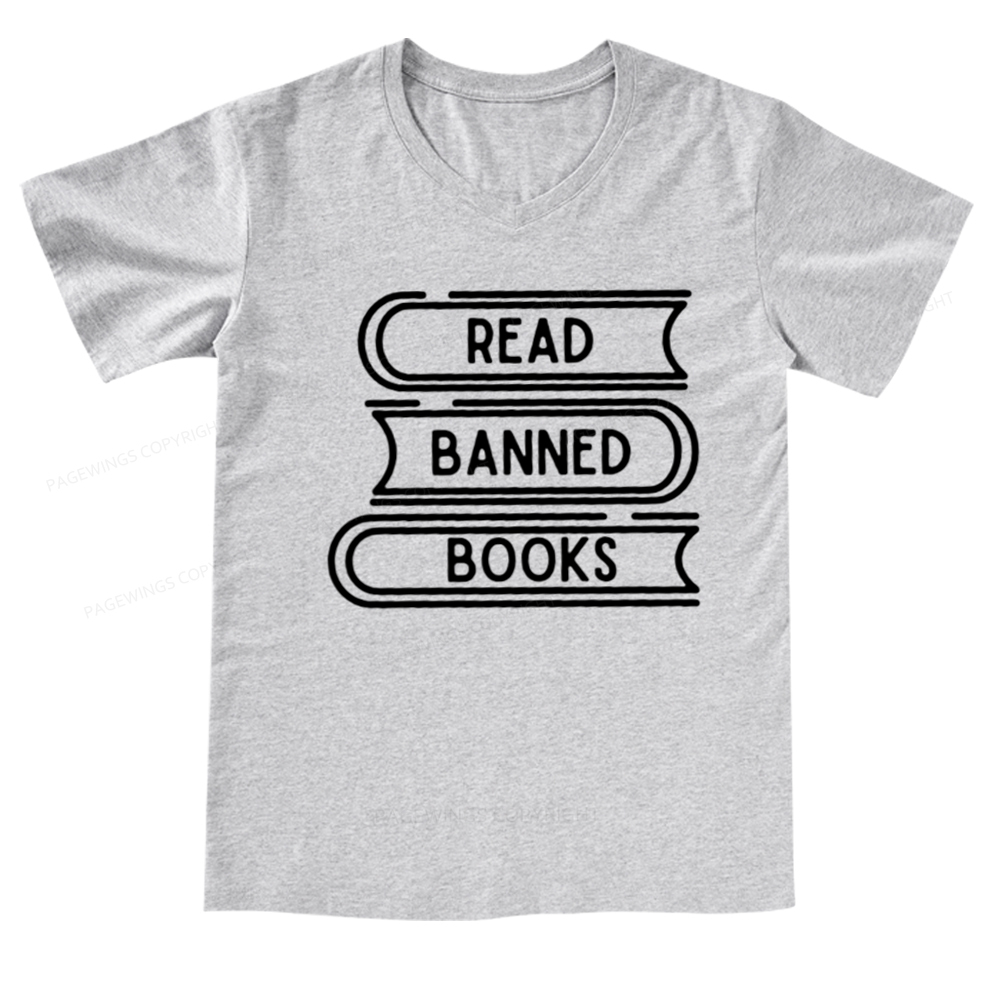 [Copy]Pagewings Reading is Political Comfort Colors Fantasys V-neck T-shirt