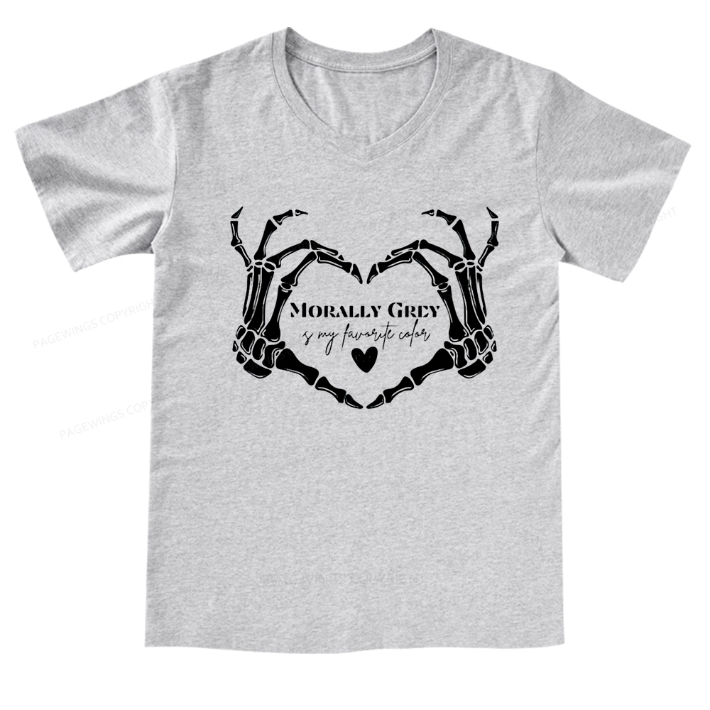 Pagewings A Book a Day Dragon V-neck T-shirt