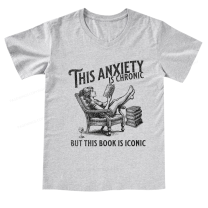 Pagewings Funny Bookish Shirt V-neck T-shirt