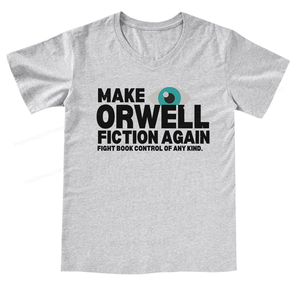 Pagewings Read Banned Books V-neck T-shirt