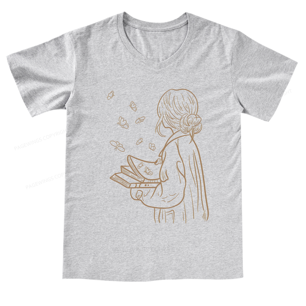 [Copy]A-V领T模版Pagewings 文案 V-neck T-shirt