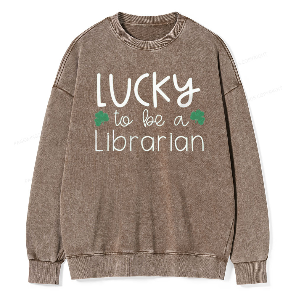 Pagewings Bookish Tshirt | Gift for Book Lover Unisex Washed Sweatshirt