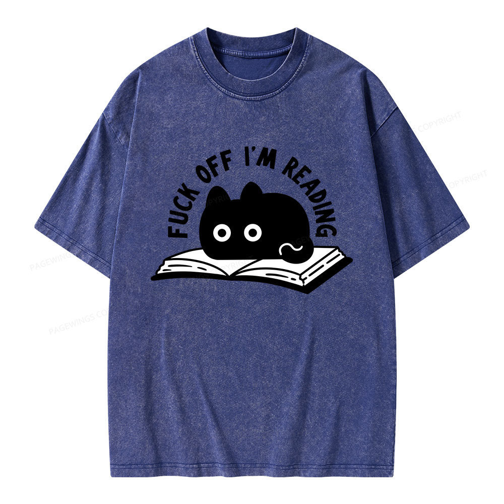Pagewings I'm Reading Unisex Washed T-shirt