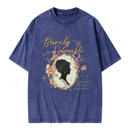 Pagewings True Love Beyond First Impressions Unisex Washed T-shirt