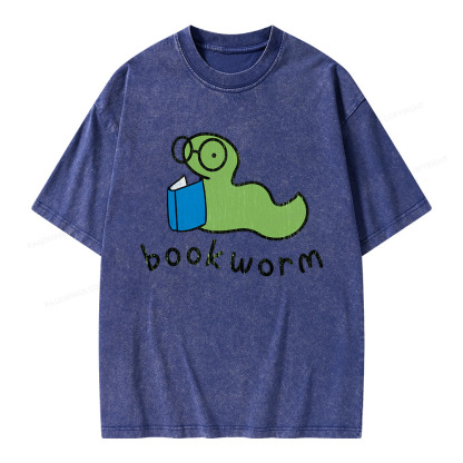 Pagewings Bookworm Unisex Washed T-shirt