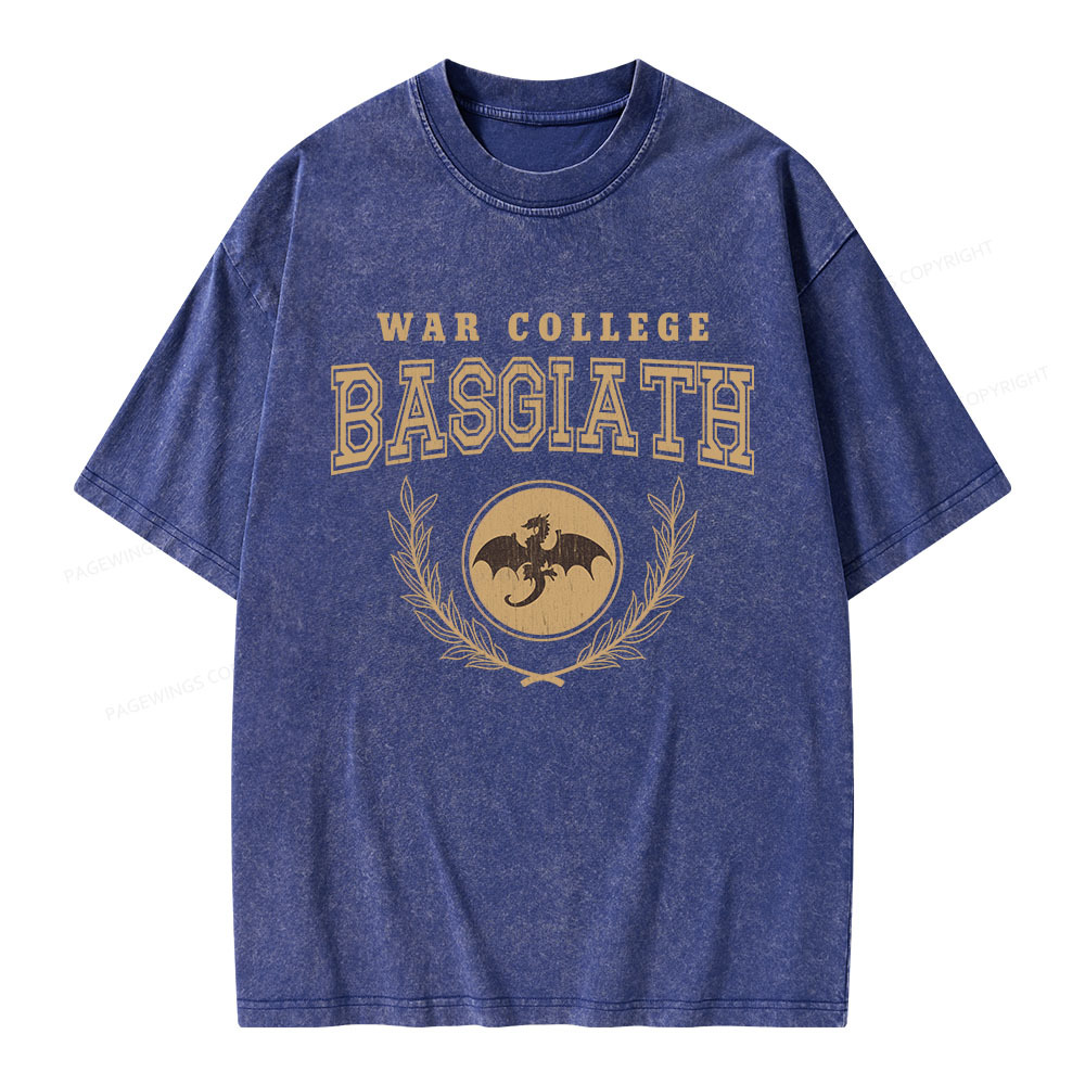 Pagewings Basgiath War College Unisex Washed T-shirt