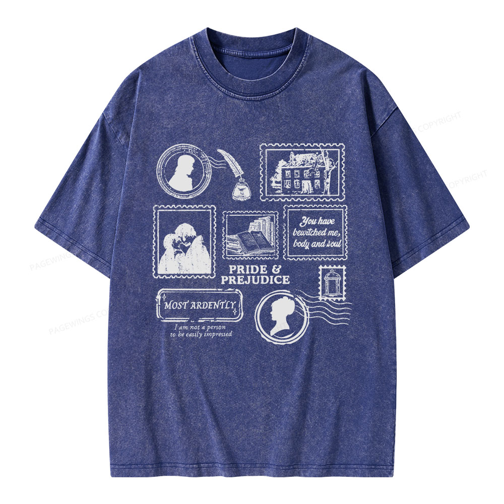 Pagewings You Have Bewitched Me Body And Soul Unisex Washed T-shirt