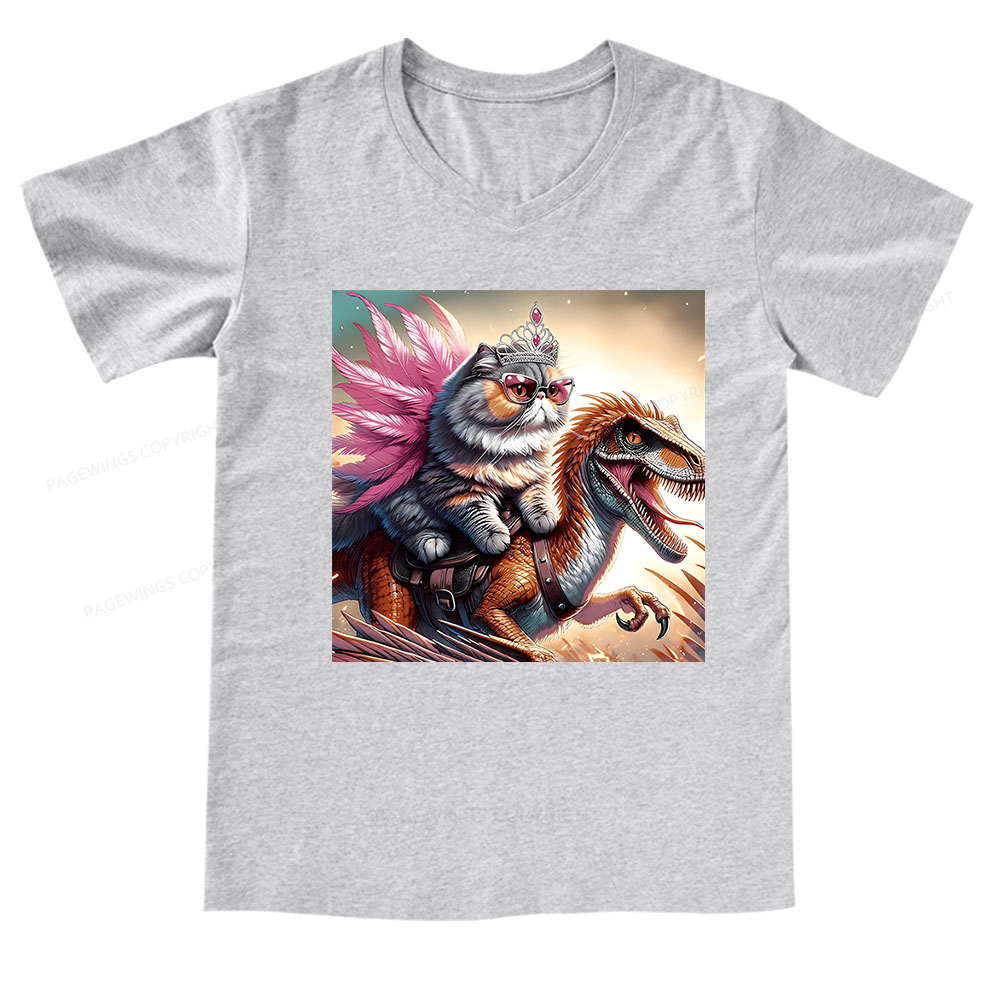 Pagewings Crawler Carl V-neck T-shirt