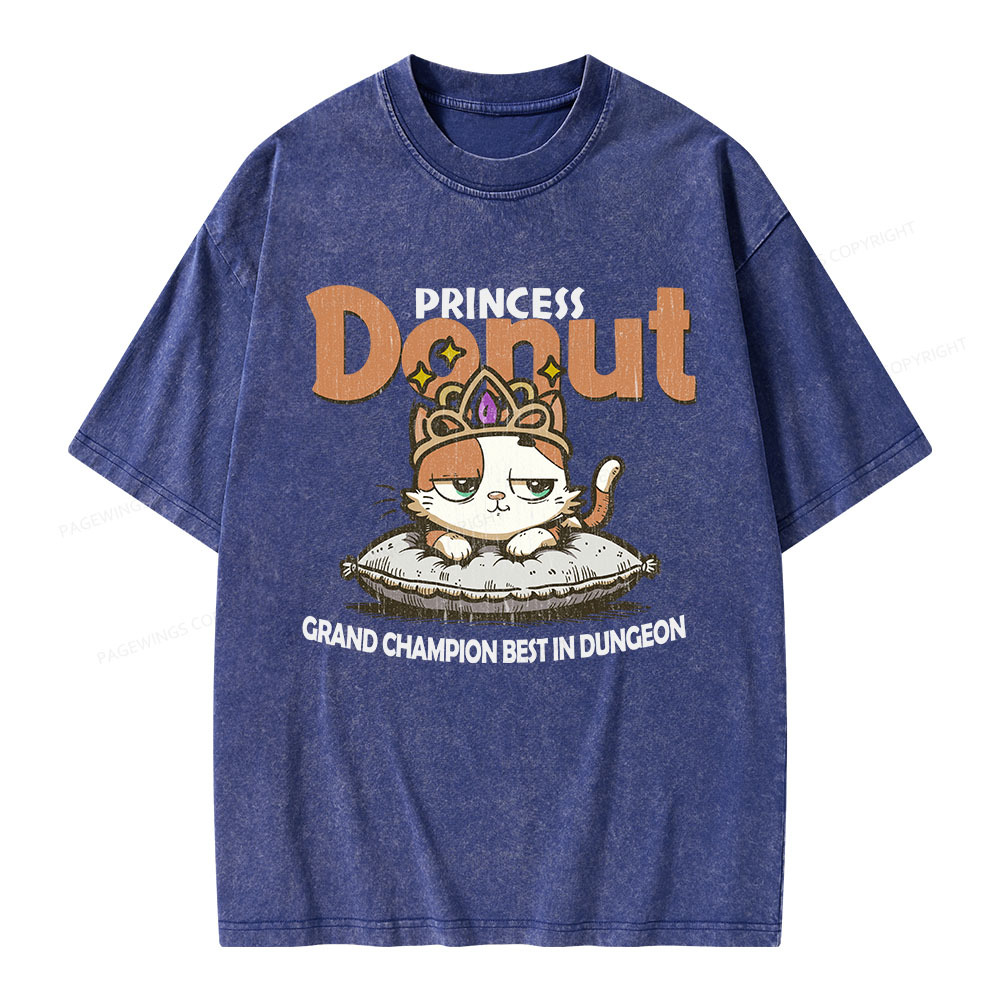 Pagewings Grand Champion Best In Dungeon Unisex Washed T-shirt