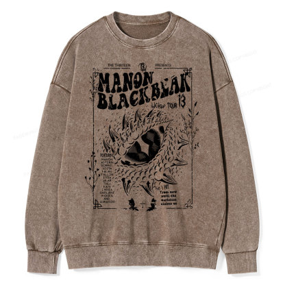 Pagewing  ACOTAR Crescent City Rhysand Unisex Washed Sweatshirt