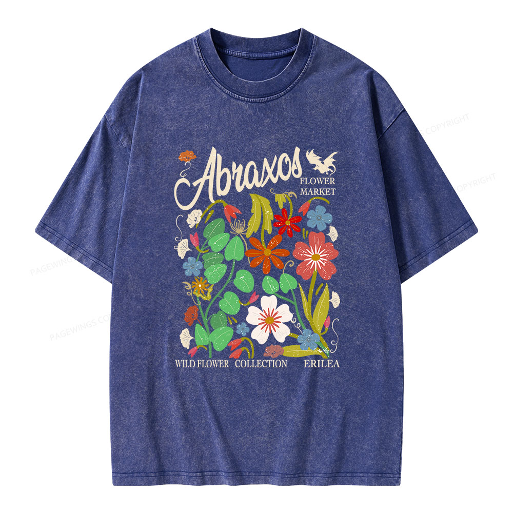 Pagewings Abraxos Unisex Washed T-shirt