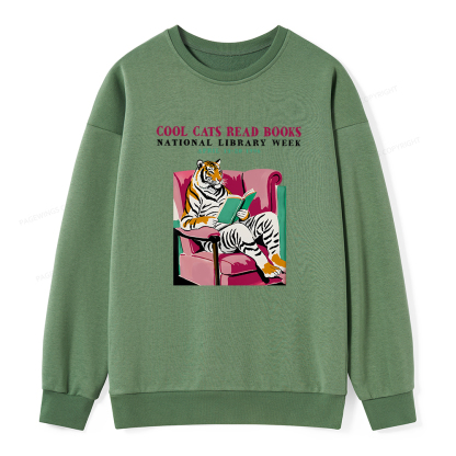 Pagewings Library Week Poster 1996 Unisex Classic Sweatshirt