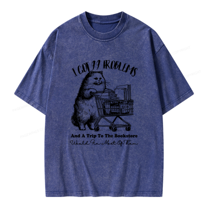 Pagewings I Got 99 Problems Unisex Washed T-shirt
