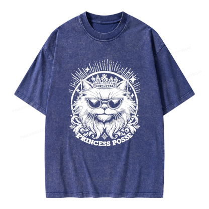 Pagewings Princess Posse Unisex Washed T-shirt