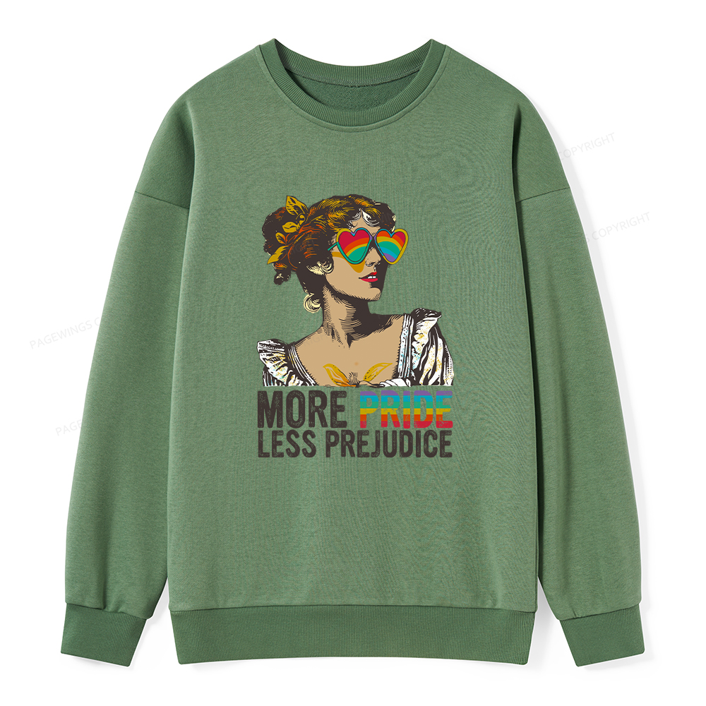 Pagewings More Pride Less Prejudice Unisex Classic Sweatshirt
