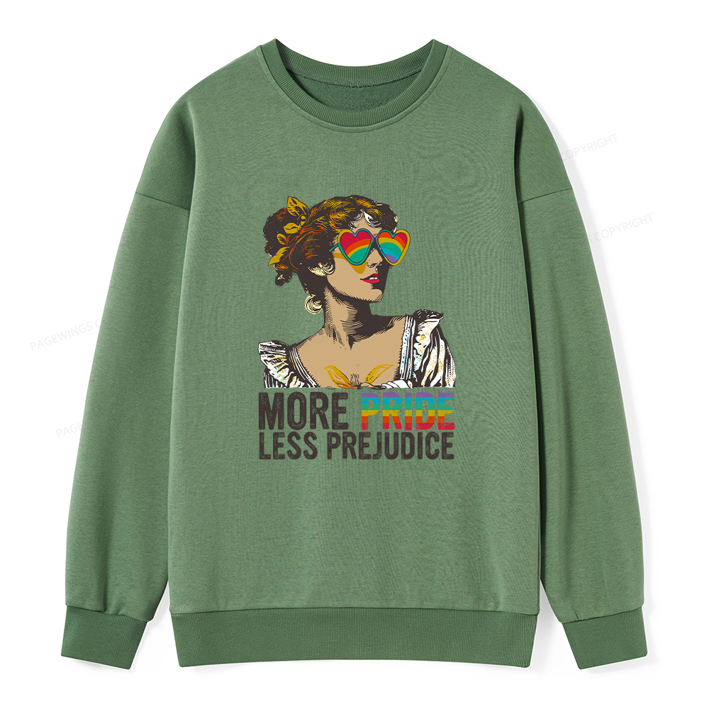 Pagewings More Pride Less Prejudice Unisex Classic Sweatshirt