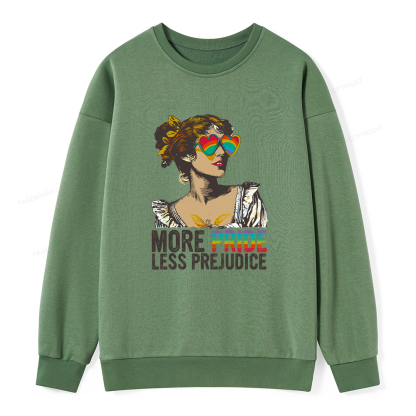 Pagewings More Pride Less Prejudice Unisex Classic Sweatshirt