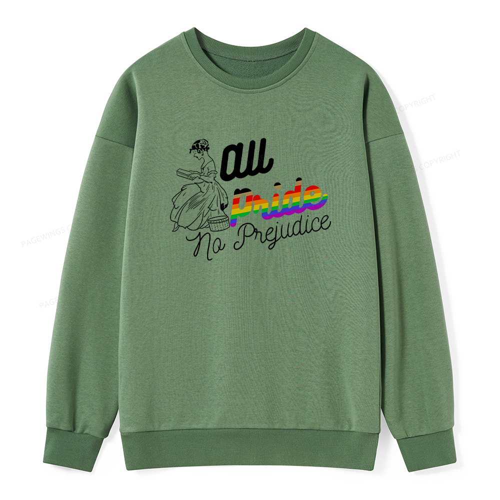 Pagewings All Pride No Prejudice Unisex Classic Sweatshirt