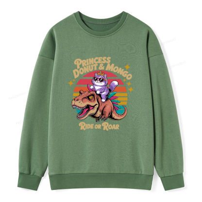 Pagewings Princess Donut & Mongo Unisex Classic Sweatshirt