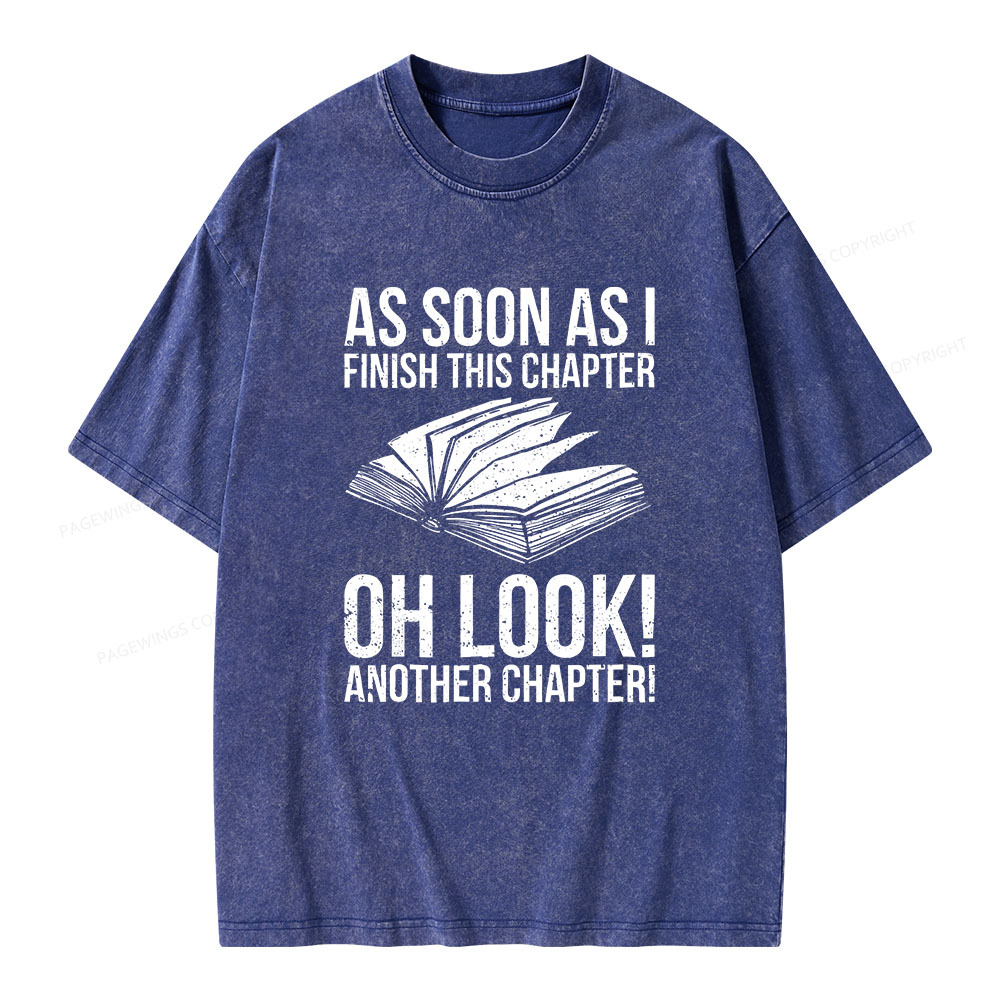 Pagewings Another Chapter Unisex Washed T-shirt