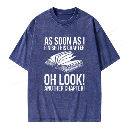 Pagewings Another Chapter Unisex Washed T-shirt