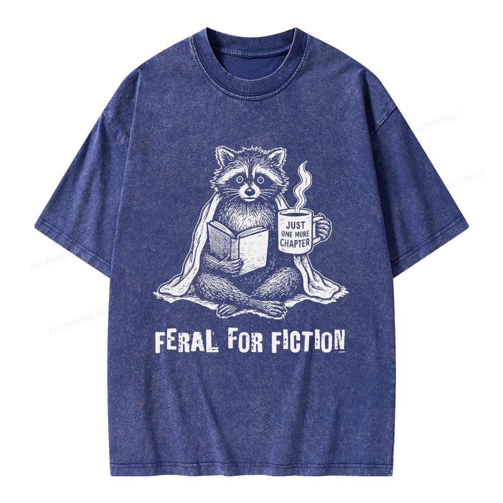 Pagewings One More Chapter Unisex Washed T-shirt