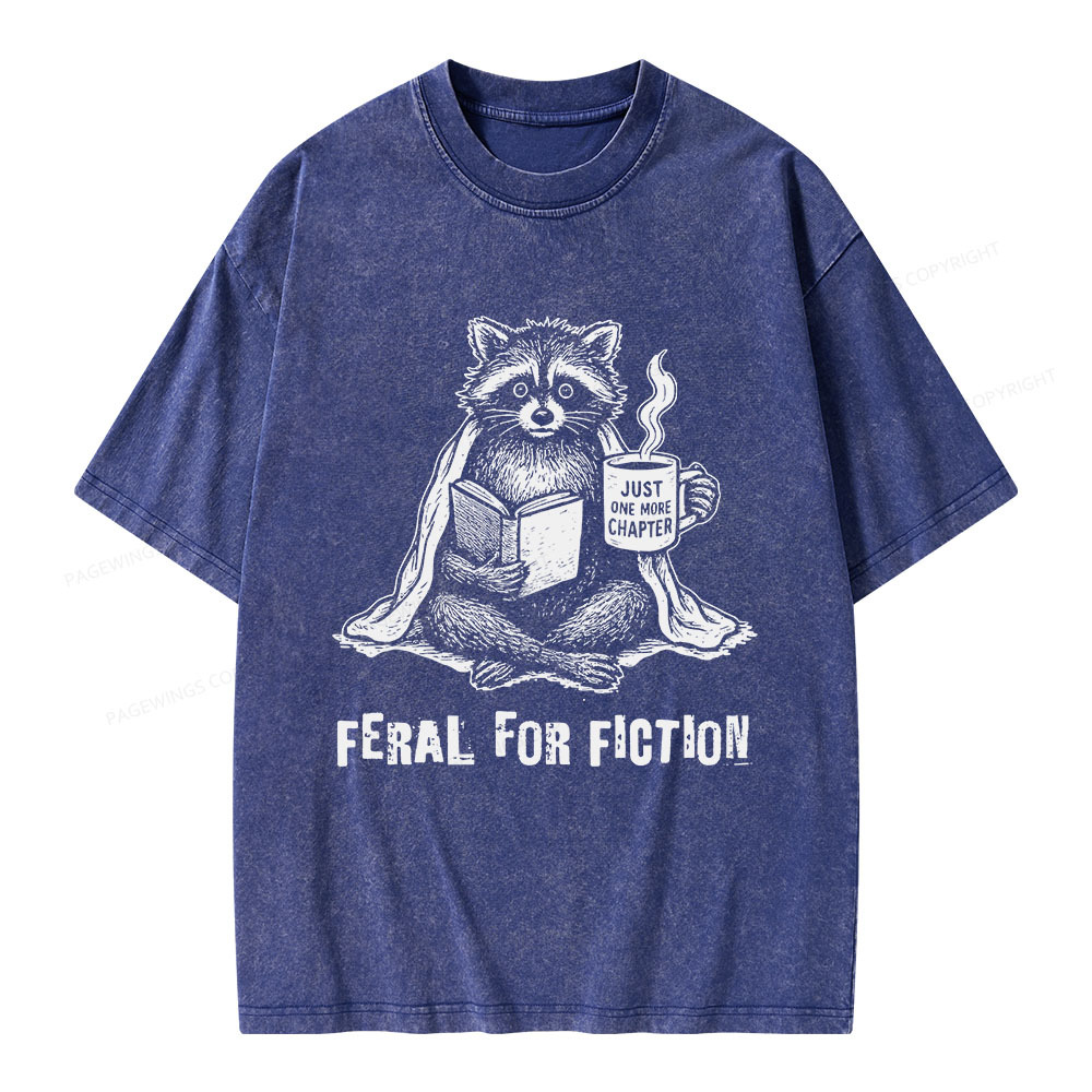 Pagewings One More Chapter Unisex Washed T-shirt