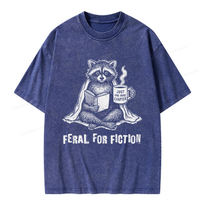 Pagewings One More Chapter Unisex Washed T-shirt