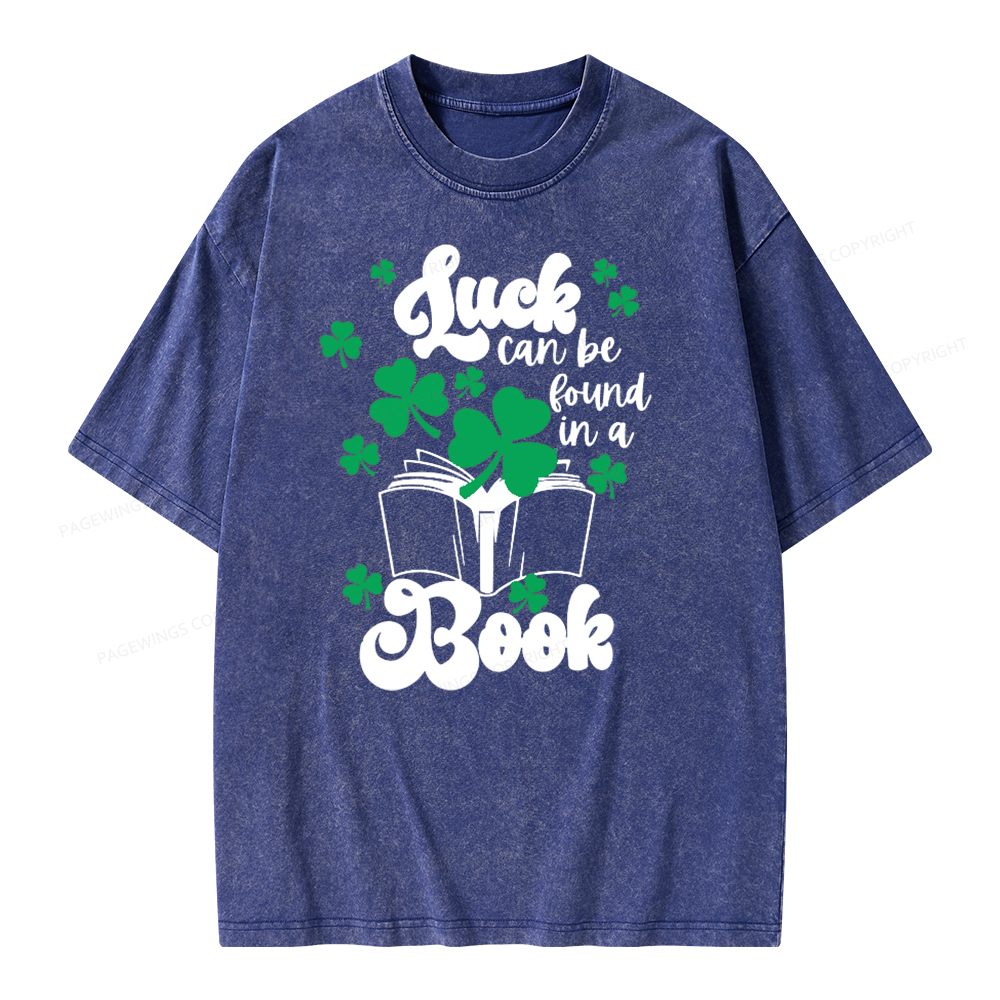 Pagewing Book Lover Shirt, Teacher Book Shirt Unisex Washed T-shirt