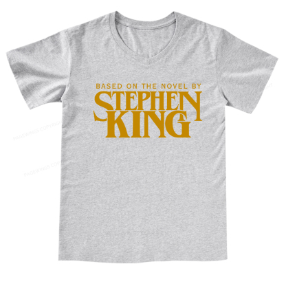 Pagewings Based On A Novel By Stephen King V-neck T-shirt