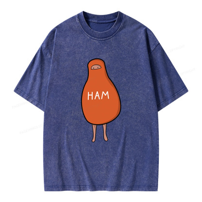 Pagewings Scout Ham Unisex Washed T-shirt