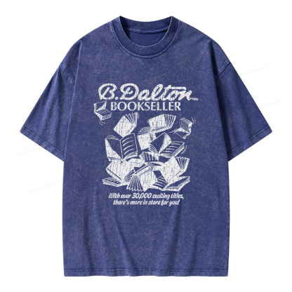 Pagewings B. Dalton Bookseller Unisex Washed T-shirt