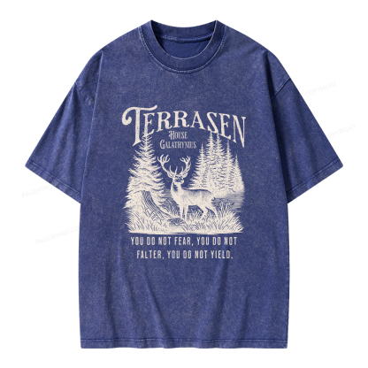 Pagewings Terrasen Unisex Washed T-shirt