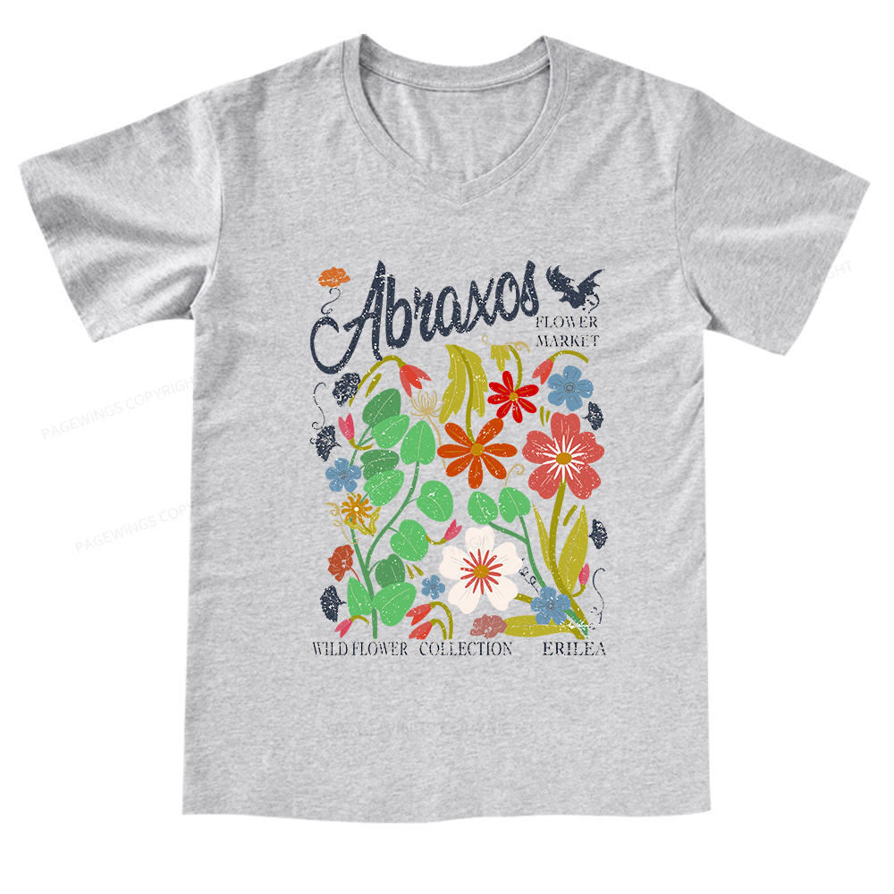 Pagewings Abraxos V-neck T-shirt