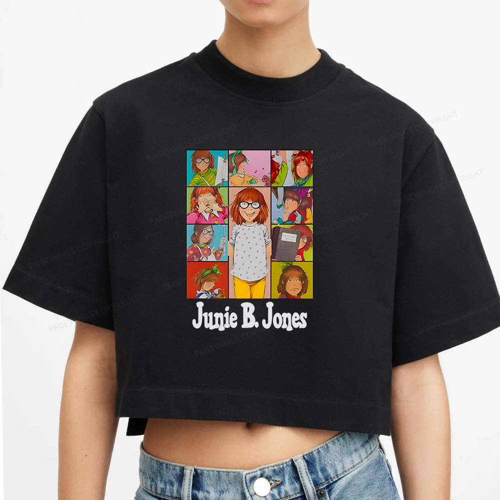Pagewings Junie B Jones Women Crop Tops