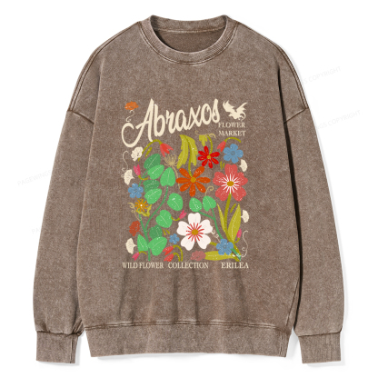 Pagewings Abraxos Unisex Washed Sweatshirt