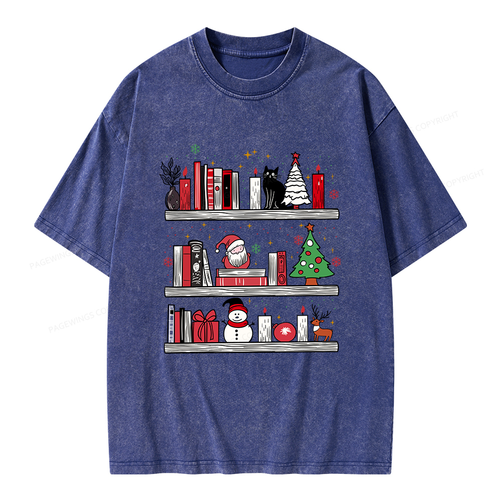 Pagewings Book Lover Unisex Washed T-shirt