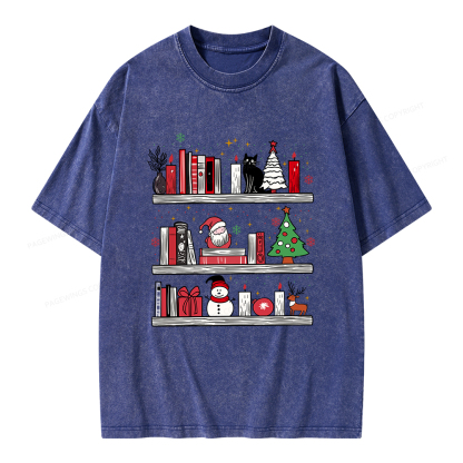 Pagewings Book Lover Unisex Washed T-shirt