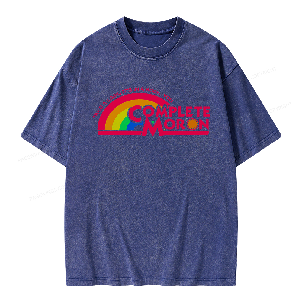 Pagewings Take A Look It's In A Book Unisex Washed T-shirt