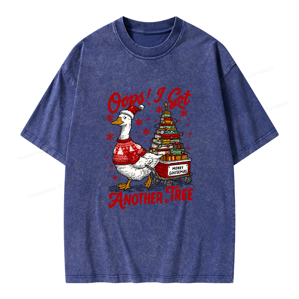 Pagewings Oops I Got Another Tree Unisex Washed T-shirt