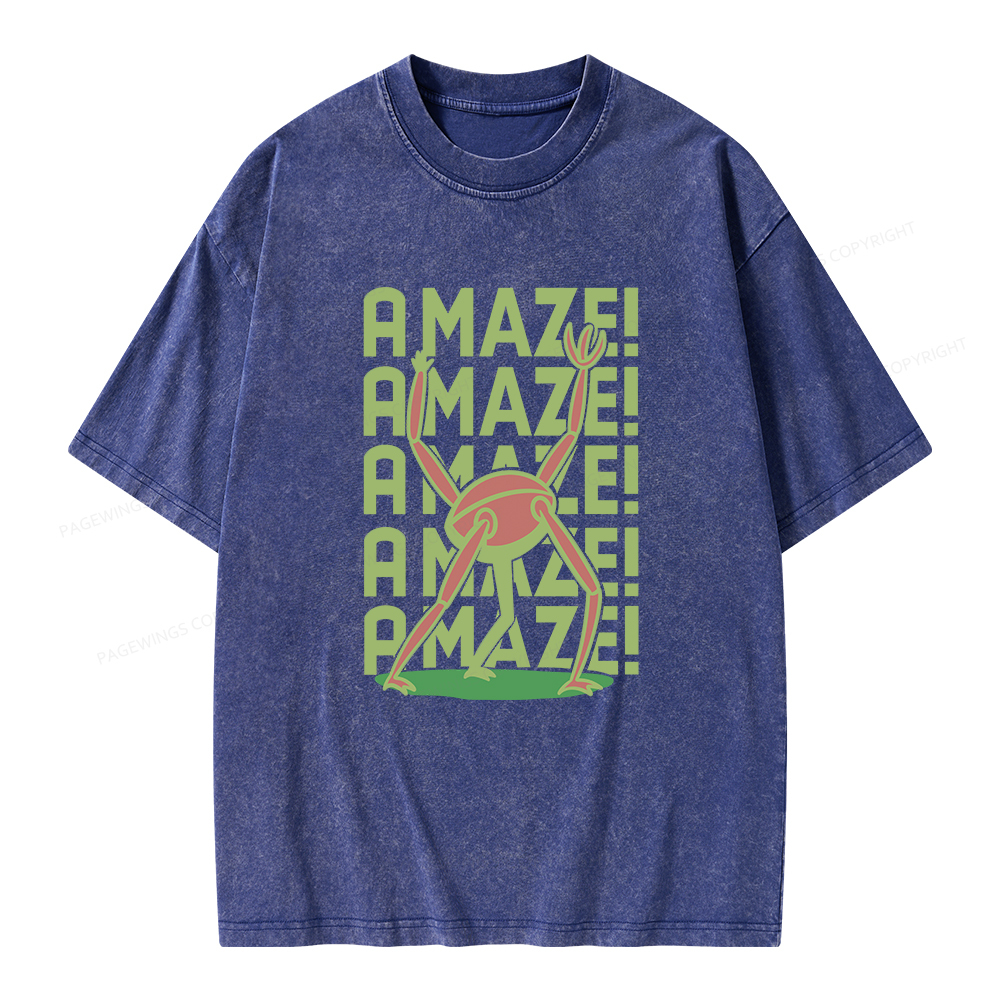 Pagewings Rocky Amaze Unisex Washed T-shirt