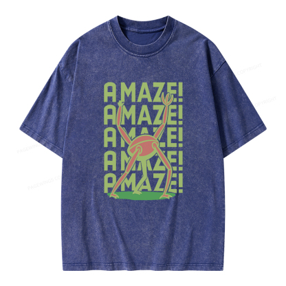 Pagewings Rocky Amaze Unisex Washed T-shirt