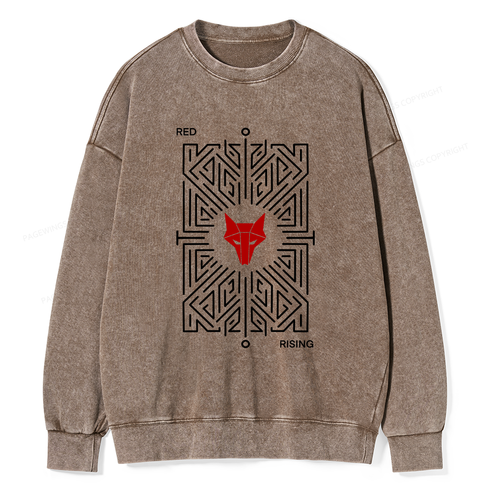 Pagewings Howlers Unisex Washed Sweatshirt