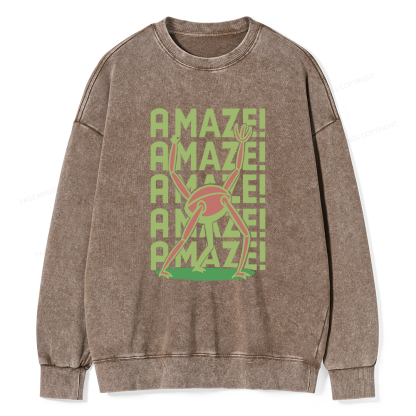 Pagewings Rocky Amaze Unisex Washed Sweatshirt