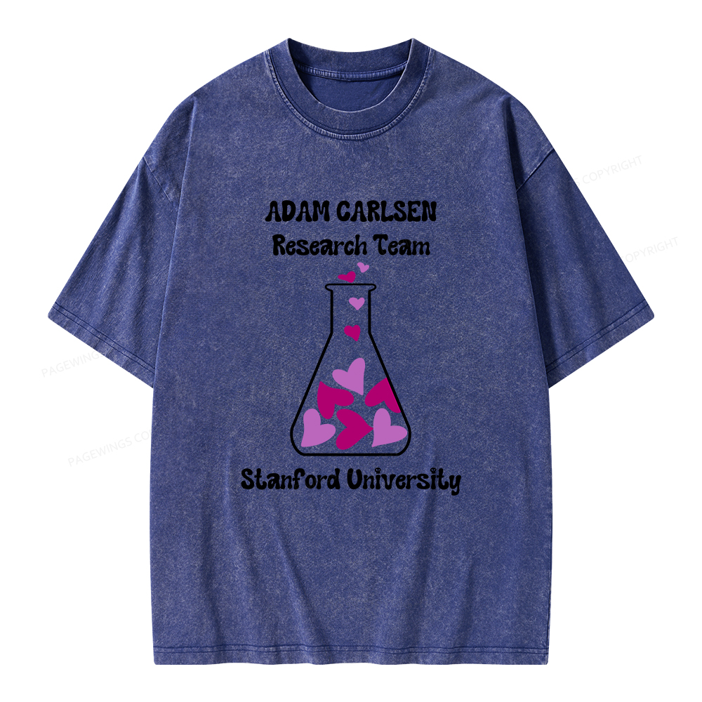 Pagewings Adam Carlsen Research Team Unisex Washed T-shirt