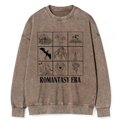 Pagewings Romantasy Era Book Shirt Comfort Colors t-shirt Unisex Washed Sweatshirt