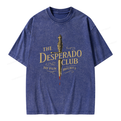 Pagewings Desperado Club Unisex Washed T-shirt