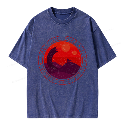 Pagewings I Must Not Fear Unisex Washed T-shirt